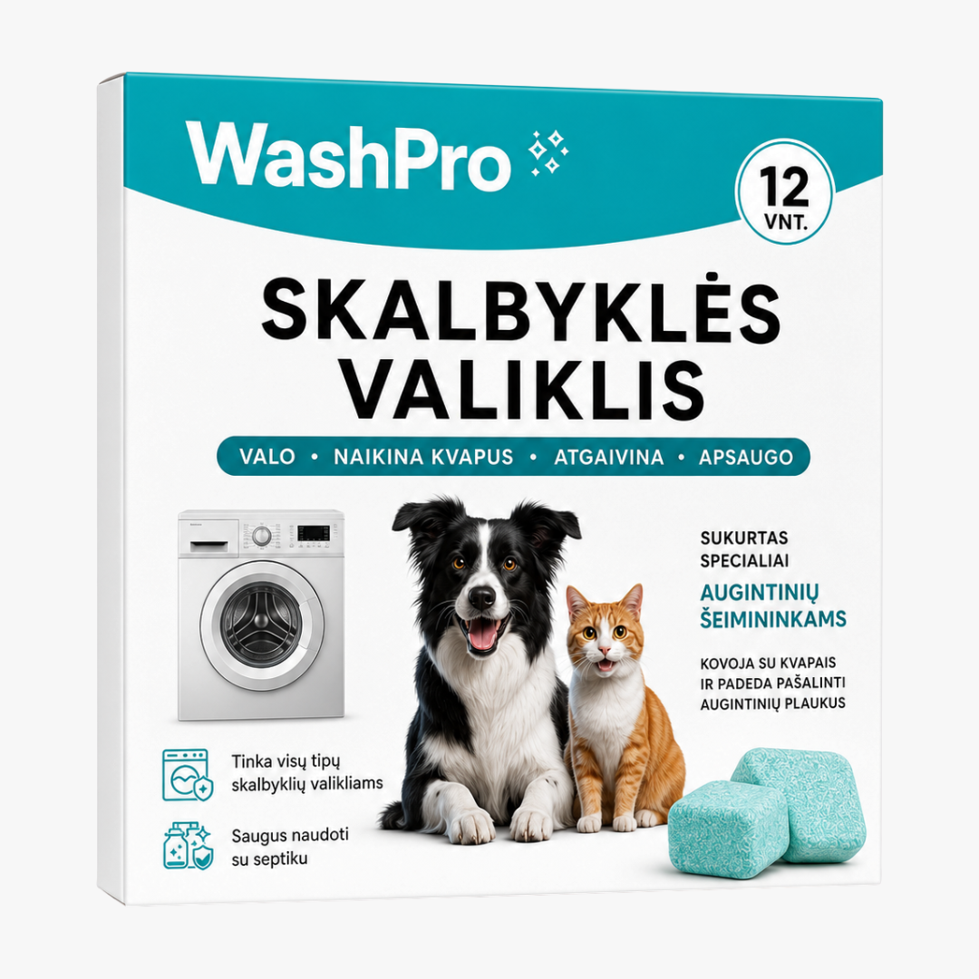 WashPro™ Giluminis Skalbyklės Valiklis