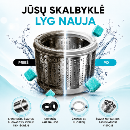 WashPro™ Giluminis Skalbyklės Valiklis